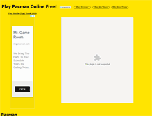 Tablet Screenshot of pacman1980.com